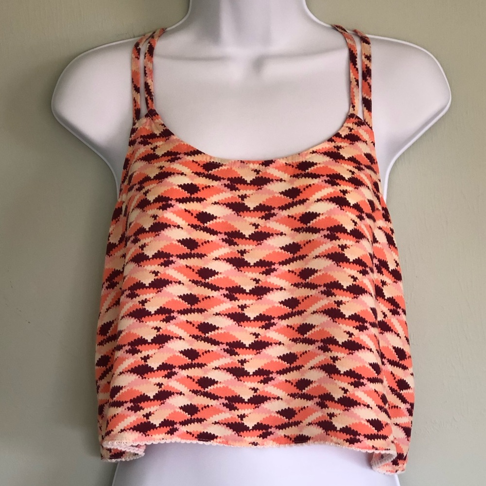 Mossimo patterned crop top